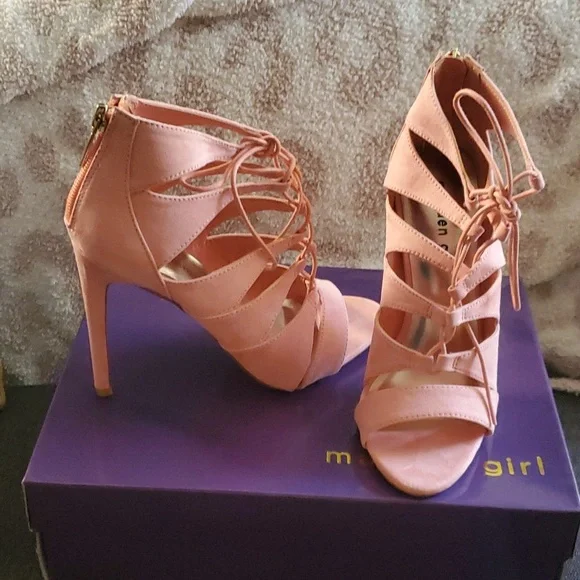 Steve Madden Pink suede heels - Picture 2 of 6